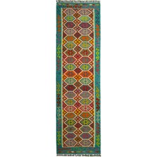 Kilim Co. El Dokuma Afgan Kilim Yolluk 82X300 cm (2.46 M²)