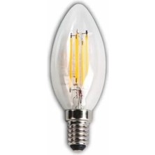 Eco Lounge Cata Ct 4066 4W LED Flament Ampul Günışığı 3200K E14 Duy