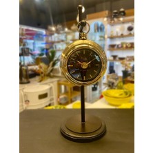 Çırpan Ev Altın Eskitme Askılı Masa Saati 33CM