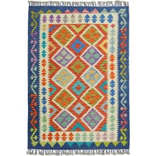 Kilim Co. El Dokuma Afgan Kilim 96X140 cm (1.34 M²)