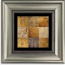 TeknoKapsül Mozaik Çerçeveli Taş Tablo 20 cm