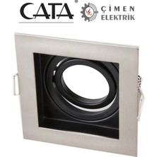 Eco Lounge Cata Ct 5225 Siyah Satin Spot Kasası