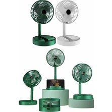 Eco Lounge Katlanabilir Teleskopik Şarjlı Fan Masaüstü Soğutucu Vantilatör