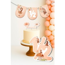 Niksy Design Orman Perileri Temalı 6 Aylık 1/2 Yarım Yaş Konsepti Parti Süsü Seti