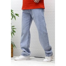 Neva Shop Buz Mavi Erkek Baggy Jean