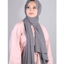 Sedef Şifon Kare EŞARP,GRI,140X140