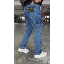 Neva Shop Erkek Kargo Lacivert Baggy