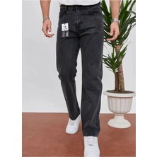 Neva Shop Erkek Antrasit Baggy Kalıp Pantolon Rahat Kesim 2026 Yeni Sezon