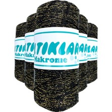 Zenvia 5 Adet Polyester Simli Makrome Ipi S-S-60 (ZNV-556)