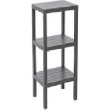 Zenvia Modüler 3 Katlı Raf Siyah ROYALEKS-81302 (ZNV-556)