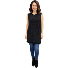 Seyteks Kadın Premium Taşlı Şık Kolsuz Içlik