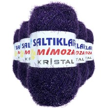 Zenvia 5 Adet Mimoza Kristal Işıltılı Şal Patik Yelek Ipi 109 (ZNV-556)