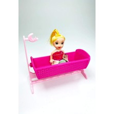 Zenvia Sallanan Beşikli Parmak Bebek 10X10 cm (ZNV-556)