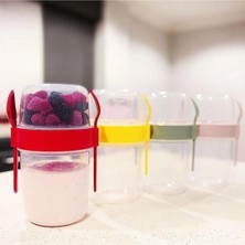 Zenvia Taken Go Müsli Kabı 650ML Kırmızı ROYALEKS-AP9451 (ZNV-556)