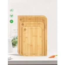 Zenvia Rossel Premium 3'lü Bambu Kesim Panosu (ZNV-556)