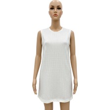 Seyteks Kadın Premium Taşlı Şık Kolsuz Içlik