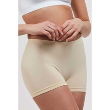 Zenvia Elite Life Dikişsiz Kadın Boxer Ten Şort 830 (ZNV-556)