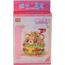 Eco Lounge LZ8812 Loz  Ayılı Burger  Block Oyuncak 260 Parça