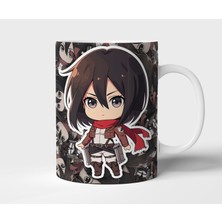 Mikasa Ackerman Attack On Titan Anime Tasarım Kupa - Hediyelik Kupa - Baskılı Kupa