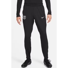 Nike Dri-Fit Fc Barcelona Strike Erkek Siyah Dar Kesim Eşofman Altı