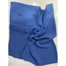 Sedef Caz Kare EŞARP,INDIGO,105X105