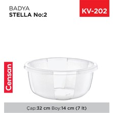 Zenvia Yuvarlak Şeffaf Badya 1 Adet 2 No ROYALEKS-E174 (ZNV-556)