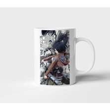 Mikasa Ackerman Attack On Titan Anime Tasarım Kupa - Hediyelik Kupa - Baskılı Kupa