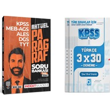 Bi Bigelio İndeks Akademi KPSS MEB-AGS ALES DGS TYT Aktüel Paragraf Soru Ban