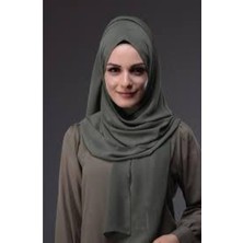 Sedef Şifon Şal,haki YEŞILI,70X200