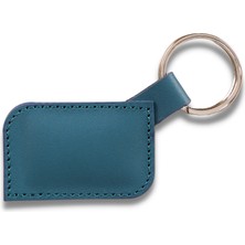 Sinerjim Deri Anahtarlık Brn4 Mavi