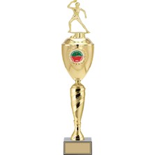 ODAK KUPA - Figürlü Kupalar - Masa Tenisi Kadın Figürlü Kupalar FG-081 B - 59 cm