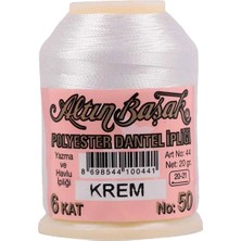 Zenvia Altınbaşak Oya ve Dantel Ipi 20 gr - Royaleks - No: Krem (ZNV-556)