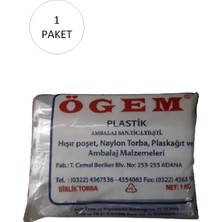 Zenvia Bakkaliye Naylon Torba Birlik 20X30 cm 1 kg 1 Paket (Takriben 230 Adet) (ZNV-556)