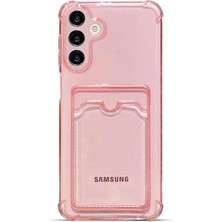 Cavora Samsung Galaxy S24 Fe Uyumlu Kamera Korumalı Kartlıklı Köşeleri Airbag Tasarımlı Darbe Önleyici Şeffaf Silikon Kılıf (Şeffaf, Samsung Galaxy S23 Ultra)