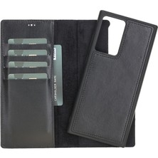 Sinerjim Samsung Galaxy Note 20 Ultra Uyumlu Deri Cüzdanlı Kılıf Rst1