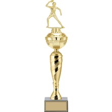 ODAK KUPA - Figürlü Kupalar - Masa Tenisi Kadın Figürlü Kupalar FG-075 B - 49 cm