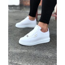 LTG Nova Beyaz Düz Erkek Casual Ayakkabı