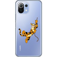 Manitoba Xiaomi Mi 11 Lite Uyumlu Baskılı Yumuşak Silikon Şeffaf Telefon Kılıfı