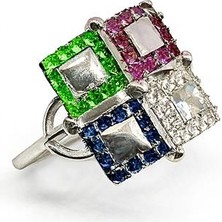 Karya Takı Petekli Yüzük