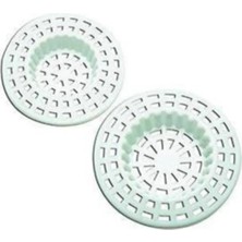 Zenvia Lavabo Süzgeci 2'li Plastik Küvet Lavabo Süzgeç ROYALEKS-Y-214 (ZNV-556)