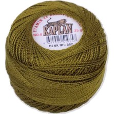 Zenvia Kaplan Etamin ve Kanaviçe Ipi 8 No Kod/renk: 582 - Royaleks (ZNV-556)