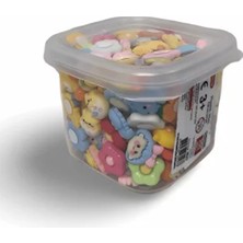 Zenvia Plastik Mini Aksesuar Silikon 300'LÜ (ZNV-556)