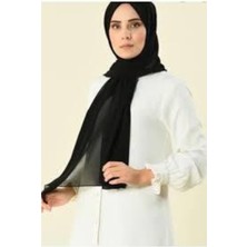 Sedef Şifon ŞAL,SIYAH,70X200