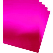 Bigpoint Metalik Renkli Karton 50X70CM Pembe 10'lu Poşet