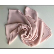 Sedef Şifon Kare EŞARP,PUDRA,150X150