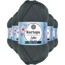 Zenvia 5 Adet Lotus Bikini Büstiyer Bluz Örgü Ipi  K944 Füme (ZNV-556)