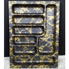 Zenvia 7 Bölmeli Kaşıklık Büyük Boy ROYALEKS-A1336 (ZNV-556)