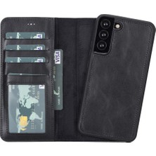 Sinerjim Samsung Galaxy S22 Plus Uyumlu Deri Cüzdanlı Kılıf MWWN RST1