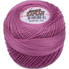 Zenvia Kaplan Etamin ve Kanaviçe Ipi 8 No Kod/renk: 318 - Royaleks (ZNV-556)