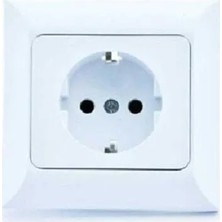 Zenvia Topraklı Priz Sıva Içi ROYALEKS-68138 (ZNV-556)